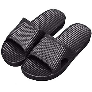 APIKA Pantoufles Antidérapantes pour Femmes Et Hommes Usage Intérieur Usage Extérieur Bain Sandal Soft Foam Sole Chaussures De Piscine Maison Accueil Slide(Noir,40/41 EU) - Publicité APIKA Pantoufles Antidérapantes pour Femmes Et Hommes Usage Intérieur Usage Extérieur Bain Sandal Soft Foam Sole Chaussures De Piscine Maison Accueil Slide(Noir,40/41 EU) - Publicité