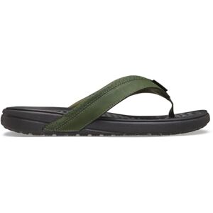 Crocs Tongs de surf Yukon pour homme, vert armée/noir, 46 EU, Vert armée, noir., 12 UK - Publicité Crocs Tongs de surf Yukon pour homme, vert armée/noir, 46 EU, Vert armée, noir., 12 UK - Publicité
