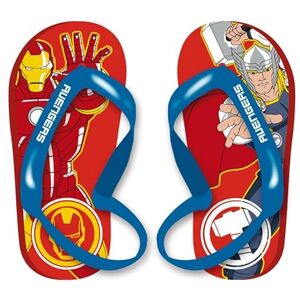 Marvel Avengers Tongs pour Garçon, Classiques et Légères, Design Rouge Thor et Iron Man, Sandales D'été pour Garçon, Taille EU 26/27 - Publicité Marvel Avengers Tongs pour Garçon, Classiques et Légères, Design Rouge Thor et Iron Man, Sandales D'été pour Garçon, Taille EU 26/27 - Publicité