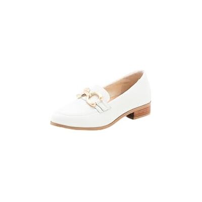 Damart Mocassins avec chaînette, Blanc cassé, 40 - Publicité Damart Mocassins avec chaînette, Blanc cassé, 40 - Publicité
