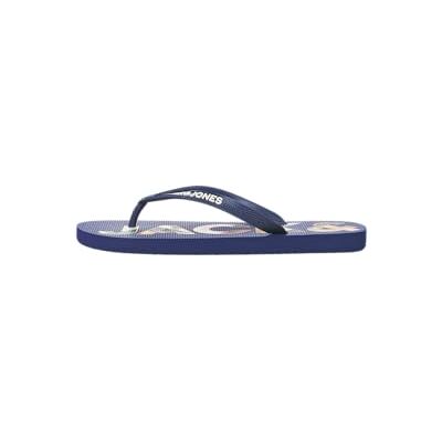 Jack & Jones Jfwlogo Palm Print Tongs, Bleu médiéval, 44/45 EU - Publicité Jack & Jones Jfwlogo Palm Print Tongs, Bleu médiéval, 44/45 EU - Publicité