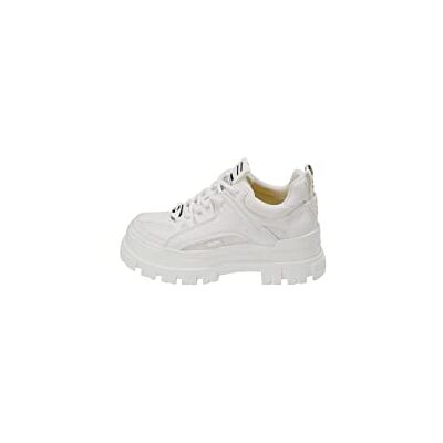 Buffalo Aspha Hyb Shoe Flat Vegan Nappa/Mesh Blanc Imitation Leather 36 EU - Publicité Buffalo Aspha Hyb Shoe Flat Vegan Nappa/Mesh Blanc Imitation Leather 36 EU - Publicité