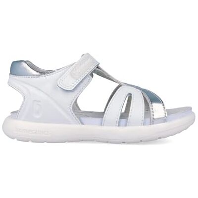 Biomecanics 262207 Sandale, Blanc et Argent, 24 EU - Publicité Biomecanics 262207 Sandale, Blanc et Argent, 24 EU - Publicité