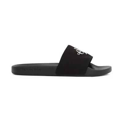 Calvin Klein Claquettes Femme Slide Monogram avec Logo, Noir (Black), 37 - Publicité Calvin Klein Claquettes Femme Slide Monogram avec Logo, Noir (Black), 37 - Publicité