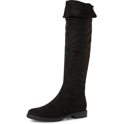 MARCO TOZZI Cuissardes pour Femme Botte au-Dessus du Genou, Noir, 37 EU - Publicité MARCO TOZZI Cuissardes pour Femme Botte au-Dessus du Genou, Noir, 37 EU - Publicité