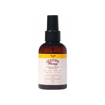 LEATHER Honey Suede Protector Spray: NonToxic, Non-aerosol Water and Stain Repellent. Protect Suede & Nubuck Shoes, Uggs, Boots, Furniture, Jackets, Bags & Apparel. Publicité LEATHER Honey Suede Protector Spray: NonToxic, Non-aerosol Water and Stain Repellent. Protect Suede & Nubuck Shoes, Uggs, Boots, Furniture, Jackets, Bags & Apparel. Publicité