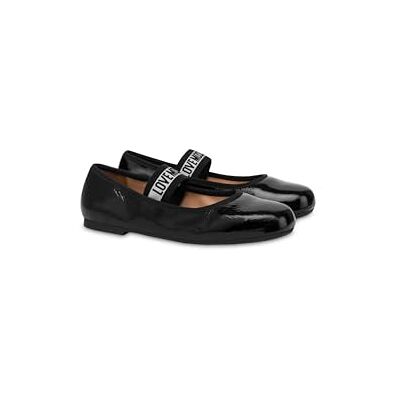 Love Moschino Femme Ballerines, Noir, 40 EU - Publicité Love Moschino Femme Ballerines, Noir, 40 EU - Publicité