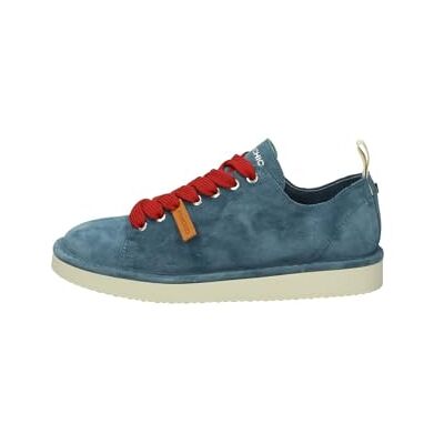 PANCHIC Chaussures Cuir Bleu Lacets Rouge P01 P24, Basic Blue Red, 44 EU - Publicité PANCHIC Chaussures Cuir Bleu Lacets Rouge P01 P24, Basic Blue Red, 44 EU - Publicité