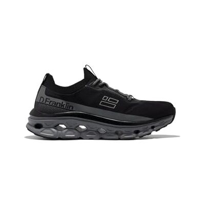 D.Franklin Baskets Aero Mesh Noir/Gris Chaussures habillées Unisexes Mode décontractée Taille (37) Modèle Aero-Sneakers-Mesh - Publicité D.Franklin Baskets Aero Mesh Noir/Gris Chaussures habillées Unisexes Mode décontractée Taille (37) Modèle Aero-Sneakers-Mesh - Publicité