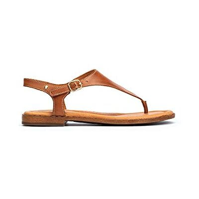 Pikolinos Sandales plates en Cuir ALGAR pour Femme Color BRANDY - Publicité Pikolinos Sandales plates en Cuir ALGAR pour Femme Color BRANDY - Publicité