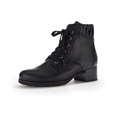 Gabor Femme Bottines, Dame Bottines à Lacets,Semelle intérieure Amovible,Chaussure de Transition,Botte,Demi-Botte,Noir (Schwarz) / 27,37.5 EU / 4.5 UK - Publicité Gabor Femme Bottines, Dame Bottines à Lacets,Semelle intérieure Amovible,Chaussure de Transition,Botte,Demi-Botte,Noir (Schwarz) / 27,37.5 EU / 4.5 UK - Publicité