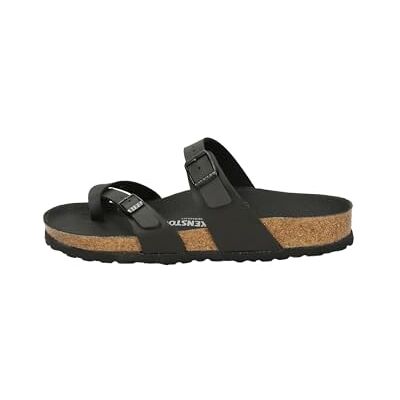 Birkenstock Mayari triples black Tongs noir pour femme, semelle en liège revêtue de cuir, ergonomique, Noir Triples Black, 39 EU - Publicité Birkenstock Mayari triples black Tongs noir pour femme, semelle en liège revêtue de cuir, ergonomique, Noir Triples Black, 39 EU - Publicité