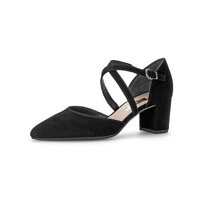 Gabor Escarpins à lanières pour femme, chaussures à talons pour femme, Noir 17., 40 EU - Publicité Gabor Escarpins à lanières pour femme, chaussures à talons pour femme, Noir 17., 40 EU - Publicité