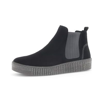 Gabor Bottines Chelsea pour femme Best Fitting, Noir 01., 39 EU - Publicité Gabor Bottines Chelsea pour femme Best Fitting, Noir 01., 39 EU - Publicité