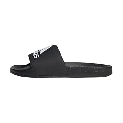 Adidas Mixte Adilette Shower Slides Slipper, Core Black / Cloud White / Core Black, 47 EU - Publicité Adidas Mixte Adilette Shower Slides Slipper, Core Black / Cloud White / Core Black, 47 EU - Publicité