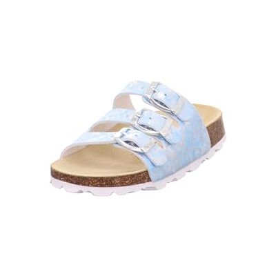 Superfit Chaussons pour fille. - Bleu clair argent 8060, 24 EU - Publicité Superfit Chaussons pour fille. - Bleu clair argent 8060, 24 EU - Publicité