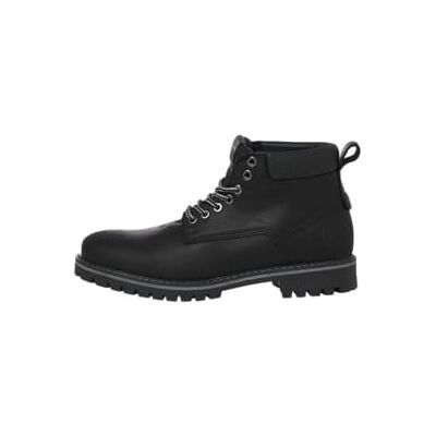 Jack & Jones Bottines à lacets Jfwqueensway en cuir pour homme, anthracite, 44 EU - Publicité Jack & Jones Bottines à lacets Jfwqueensway en cuir pour homme, anthracite, 44 EU - Publicité