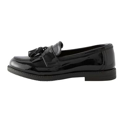 NEXT Fille Mocassins d'école en Cuir à Glands Black Patent 39 - Publicité NEXT Fille Mocassins d'école en Cuir à Glands Black Patent 39 - Publicité