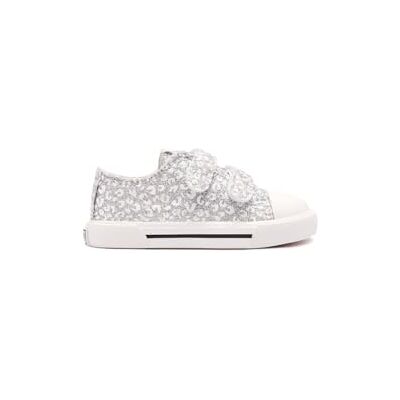 Conguitos Baskets Basses pailletées pour bébé Fille (Argent/Taille 23) (Silver/Tailla 23) - Publicité Conguitos Baskets Basses pailletées pour bébé Fille (Argent/Taille 23) (Silver/Tailla 23) - Publicité