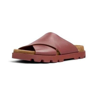 Camper Women's Brutus Sandal X-Strap, Medium Red 018, 37 EU - Publicité Camper Women's Brutus Sandal X-Strap, Medium Red 018, 37 EU - Publicité