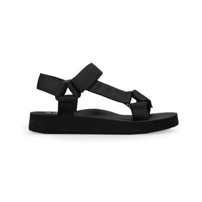 BOSANOVA Sandales de sport fabriquées en textile avec imprimé ethnique et semelle super légère en caoutchouc EVA, fermeture facile. Chaussures pour femme, Noir , 37 EU - Publicité BOSANOVA Sandales de sport fabriquées en textile avec imprimé ethnique et semelle super légère en caoutchouc EVA, fermeture facile. Chaussures pour femme, Noir , 37 EU - Publicité