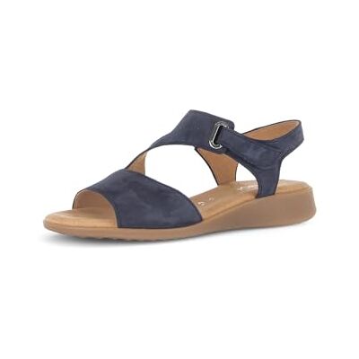 Gabor Sandales à lanières pour femme, Bleu 36, 39 EU - Publicité Gabor Sandales à lanières pour femme, Bleu 36, 39 EU - Publicité