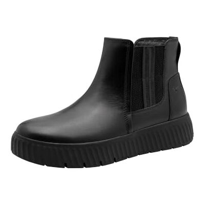 Tamaris Comfort bottines femme cuir avec fermeture éclair, Black Nappa, 37 EU - Publicité Tamaris Comfort bottines femme cuir avec fermeture éclair, Black Nappa, 37 EU - Publicité