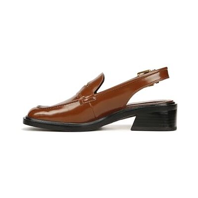 Franco Sarto Femme Giada Slingback Loafer Semelle de Mocassin, Marron Tabac Brillant, 39 EU - Publicité Franco Sarto Femme Giada Slingback Loafer Semelle de Mocassin, Marron Tabac Brillant, 39 EU - Publicité