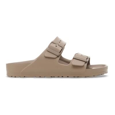 Birkenstock Pantoufles Homme Arizona EVA Gris Taupe avec Boucles en Caoutchouc 42 - Publicité Birkenstock Pantoufles Homme Arizona EVA Gris Taupe avec Boucles en Caoutchouc 42 - Publicité