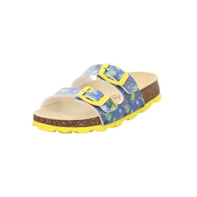Superfit Pantoufles basses Fussbettpantoffel pour garçon, Bleu Jaune 8080, 25 EU - Publicité Superfit Pantoufles basses Fussbettpantoffel pour garçon, Bleu Jaune 8080, 25 EU - Publicité
