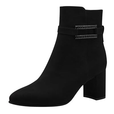 MARCO TOZZI Bottines zippées pour Femme , Noir, 40 EU - Publicité MARCO TOZZI Bottines zippées pour Femme , Noir, 40 EU - Publicité