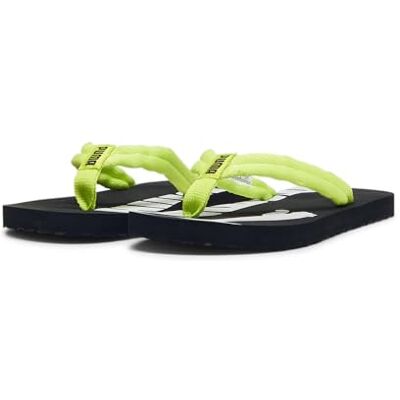 Puma Unisex Kids Epic Flip V2 Jr Tongs, Lime Pow Black White Green, 39 EU - Publicité Puma Unisex Kids Epic Flip V2 Jr Tongs, Lime Pow Black White Green, 39 EU - Publicité