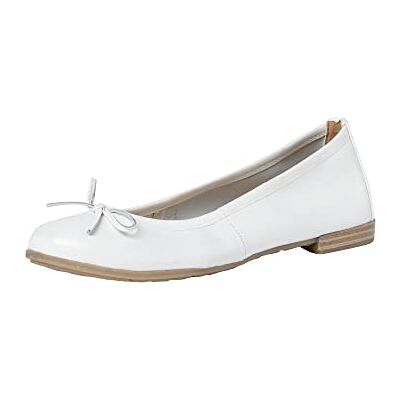 MARCO TOZZI Ballerines by Guido Maria Kretschmer 2-22100-41 Femme, Blanc 2023, 40 EU - Publicité MARCO TOZZI Ballerines by Guido Maria Kretschmer 2-22100-41 Femme, Blanc 2023, 40 EU - Publicité
