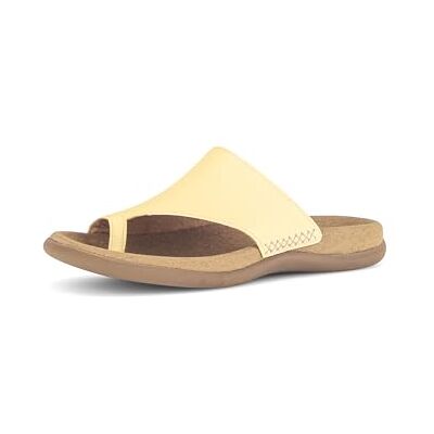 Gabor Tongs pour femme, tongs pour femme, meilleur ajustement, Jaune 23, 38 EU - Publicité Gabor Tongs pour femme, tongs pour femme, meilleur ajustement, Jaune 23, 38 EU - Publicité