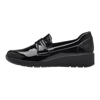 Jana Mocassins Femme élégants Vegan, Black Patent, 41 EU - Publicité Jana Mocassins Femme élégants Vegan, Black Patent, 41 EU - Publicité