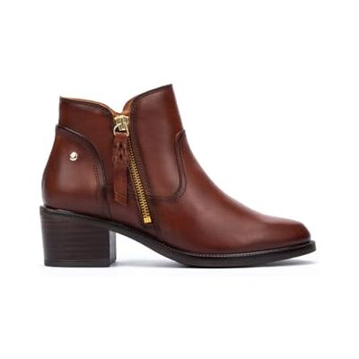 Pikolinos Bottines à Talon en Cuir BACAROT pour Femme Color Cognac - Publicité Pikolinos Bottines à Talon en Cuir BACAROT pour Femme Color Cognac - Publicité