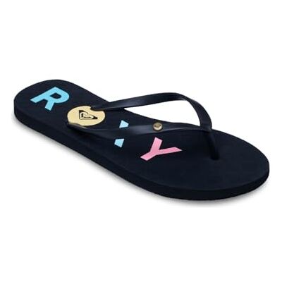 Roxy Sandy Iii Sandales pour femme, noir/arc-en-ciel, 37 EU - Publicité Roxy Sandy Iii Sandales pour femme, noir/arc-en-ciel, 37 EU - Publicité