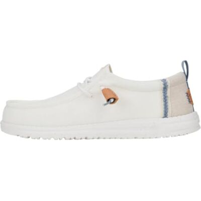 HEYDUDE Hey Dude Wally Summer Bianco 44 - Publicité HEYDUDE Hey Dude Wally Summer Bianco 44 - Publicité