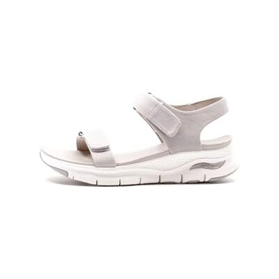 Skechers Sandales plates Arch Fit Touristy pour femme, Maille taupe, 39 EU - Publicité Skechers Sandales plates Arch Fit Touristy pour femme, Maille taupe, 39 EU - Publicité