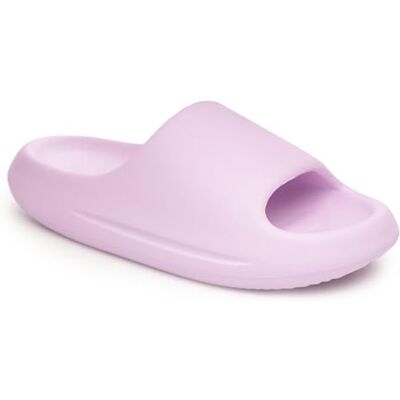 A2Z 4 enfants filles adolescentes pantoufles à bout ouvert en forme de nuage pantoufles semelle épaisse en mousse souple sandales à enfiler chaussures de plage pantoufles de piscine pantoufles - Publicité A2Z 4 enfants filles adolescentes pantoufles à bout ouvert en forme de nuage pantoufles semelle épaisse en mousse souple sandales à enfiler chaussures de plage pantoufles de piscine pantoufles - Publicité