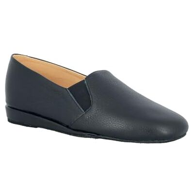 HELLER Chaussons/slippers d'intérieur classiques en cuir pour Homme XALE (Noir, Système Taille Chaussures EU, Adulte, Homme, Numérique, Moyen, 45) - Publicité HELLER Chaussons/slippers d'intérieur classiques en cuir pour Homme XALE (Noir, Système Taille Chaussures EU, Adulte, Homme, Numérique, Moyen, 45) - Publicité