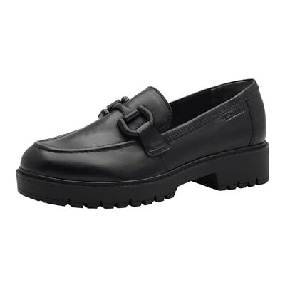 Tamaris Mocassin Femme plat Cuir noir 40 EU - Publicité Tamaris Mocassin Femme plat Cuir noir 40 EU - Publicité