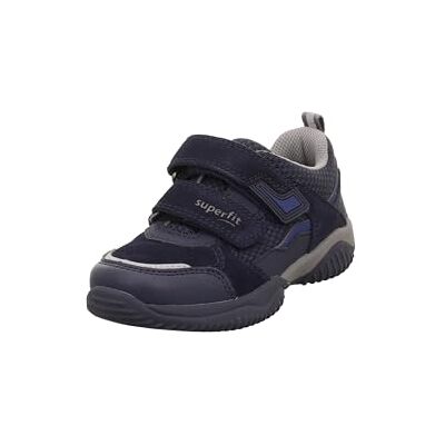 Superfit Baskets Storm pour garçon, Bleu Gris 8000, 27 EU - Publicité Superfit Baskets Storm pour garçon, Bleu Gris 8000, 27 EU - Publicité