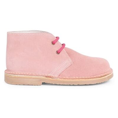 Pisamonas Desert Boots Bottines Chukka À Lacets Enfants Et Adultes Taille 39 Couleur Rose Claire - Publicité Pisamonas Desert Boots Bottines Chukka À Lacets Enfants Et Adultes Taille 39 Couleur Rose Claire - Publicité