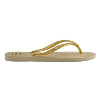 Havaianas Slim Gloss Femme FlipFlop Sand Grey 41 EU - Publicité Havaianas Slim Gloss Femme FlipFlop Sand Grey 41 EU - Publicité
