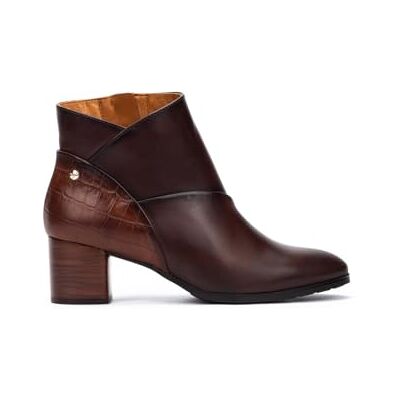 Pikolinos Bottines à Talon en Cuir CALAFAT pour Femme Color CAOBA - Publicité Pikolinos Bottines à Talon en Cuir CALAFAT pour Femme Color CAOBA - Publicité