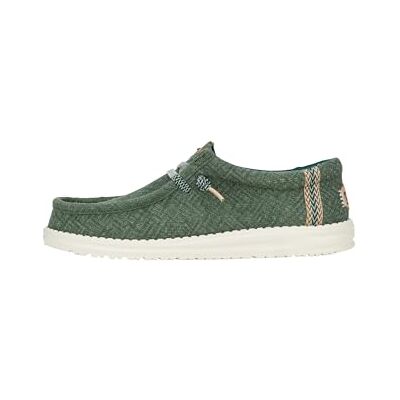 HEYDUDE Wally Jute Chaussures pour Hommes Baskets avec Semelles Confortables Style Mocassin, Sea Green, 41 - Publicité HEYDUDE Wally Jute Chaussures pour Hommes Baskets avec Semelles Confortables Style Mocassin, Sea Green, 41 - Publicité