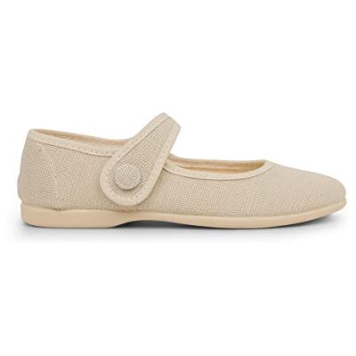 Pisamonas Chaussures Babies Fille Lin À Scratch Bouton Taille 30 Couleur Écru - Publicité Pisamonas Chaussures Babies Fille Lin À Scratch Bouton Taille 30 Couleur Écru - Publicité