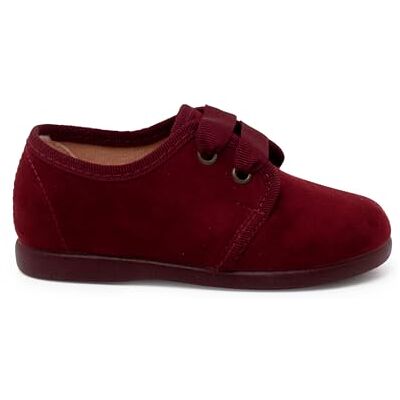 Pisamonas Derbies Serratex Lacets en Faya Taille 23 Couleur Bordeaux - Publicité Pisamonas Derbies Serratex Lacets en Faya Taille 23 Couleur Bordeaux - Publicité
