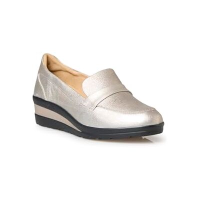 PEDICONFORT Mocassins compensés talon 4,5 cm - Publicité PEDICONFORT Mocassins compensés talon 4,5 cm - Publicité